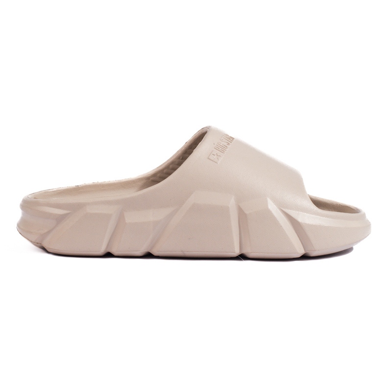 Beige women's slippers Big Star LL274593801