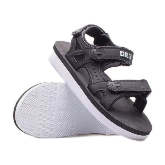 New balance online black sandals