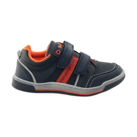 American Club ADI American 152625 navy blue sneakers orange American Club ADI American 152625 navy blue sneakers orange