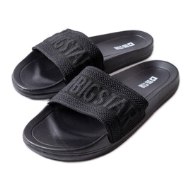 Big Star black slippers LL274A158