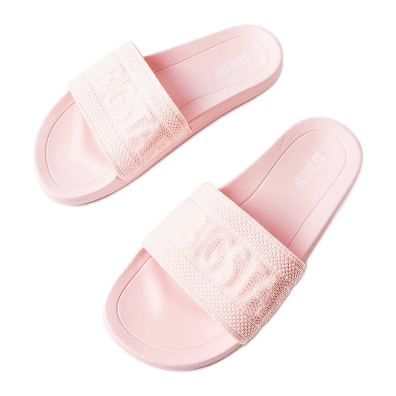 Pink Big Star slippers LL274A157