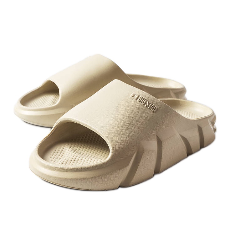 Beige Big Star slippers LL274593 Beige Big Star slippers LL274593
