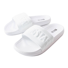 Big Star LL274A159 white slippers