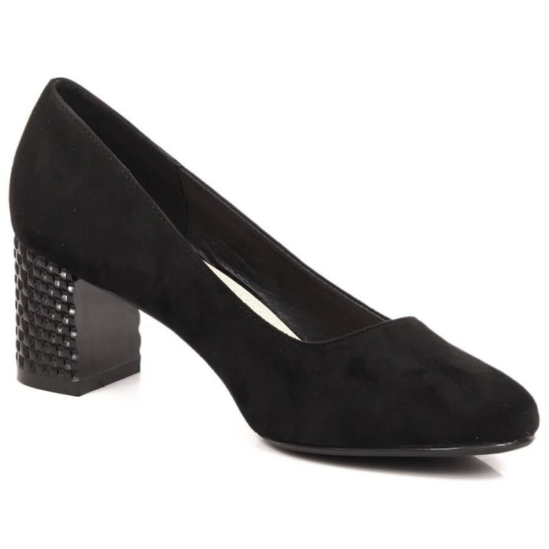 Suede high heel pumps Sergio Leone W SK314E black