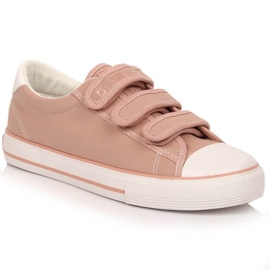 Velcro sneakers Big Star W INT1842A pink