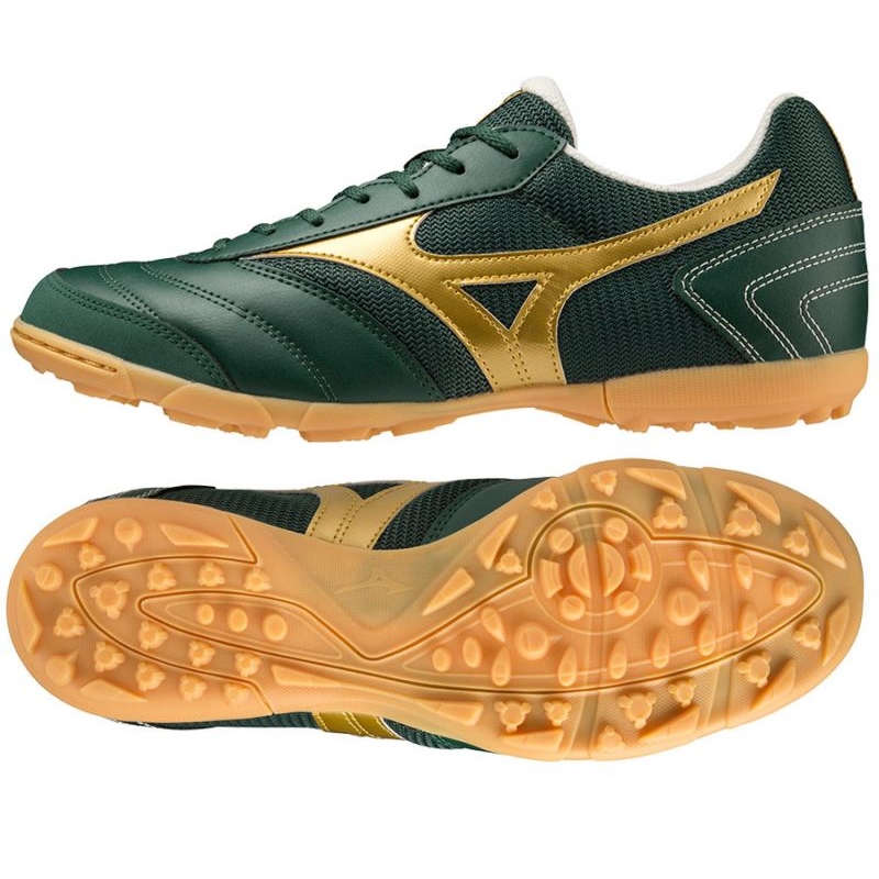 Shoes Mizuno Morelia Sala Club Tf M Q1GB230373 green green KeeShoes