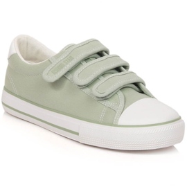 Velcro sneakers Big Star W INT1842B green