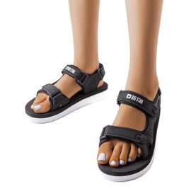 Big Star black foam sandals LL274789 Big Star black foam sandals LL274789