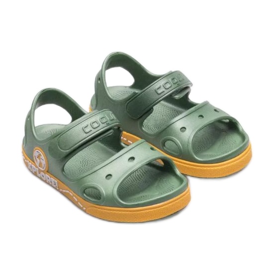 Coqui Yogi Jr Sandals 8862-407-6364 green