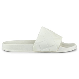 White classic women's slippers