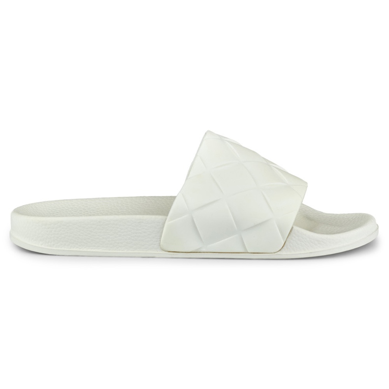 White classic women's slippers