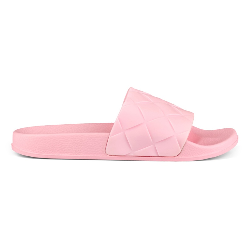 Pink classic women's slippers