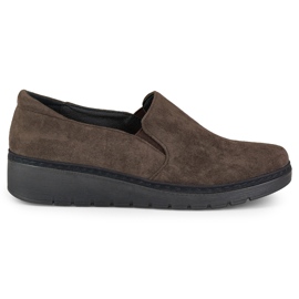 Comfortable suede women's brown shoes Comfortable suede women's brown shoes