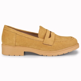 Women's caramel suede shoes brown