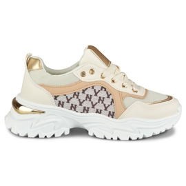 Fashionable beige Valir women's sneakers