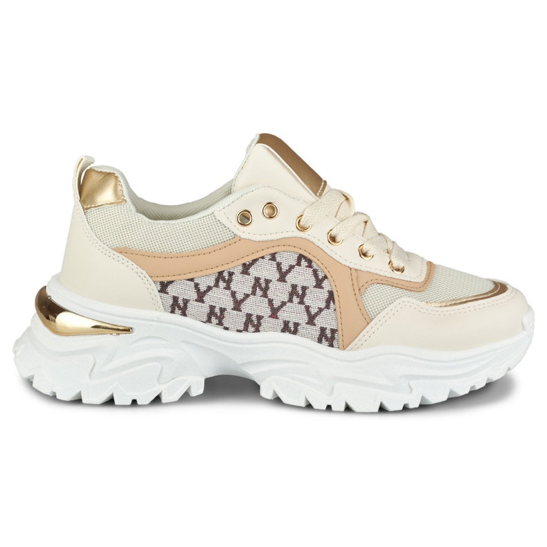 Fashionable beige Valir women's sneakers