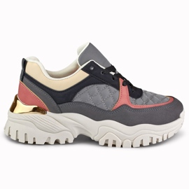 Bellis women's gray sneakers grey