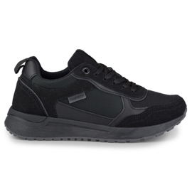 Black women's sports shoes with a black sole Black women's sports shoes with a black sole