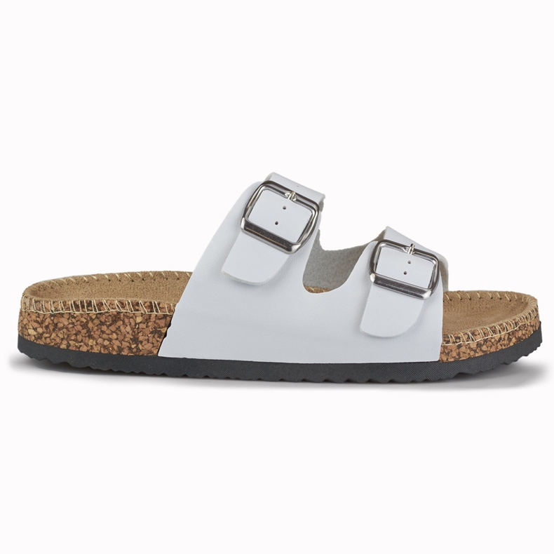 White comfortable women's slippers White comfortable women's slippers