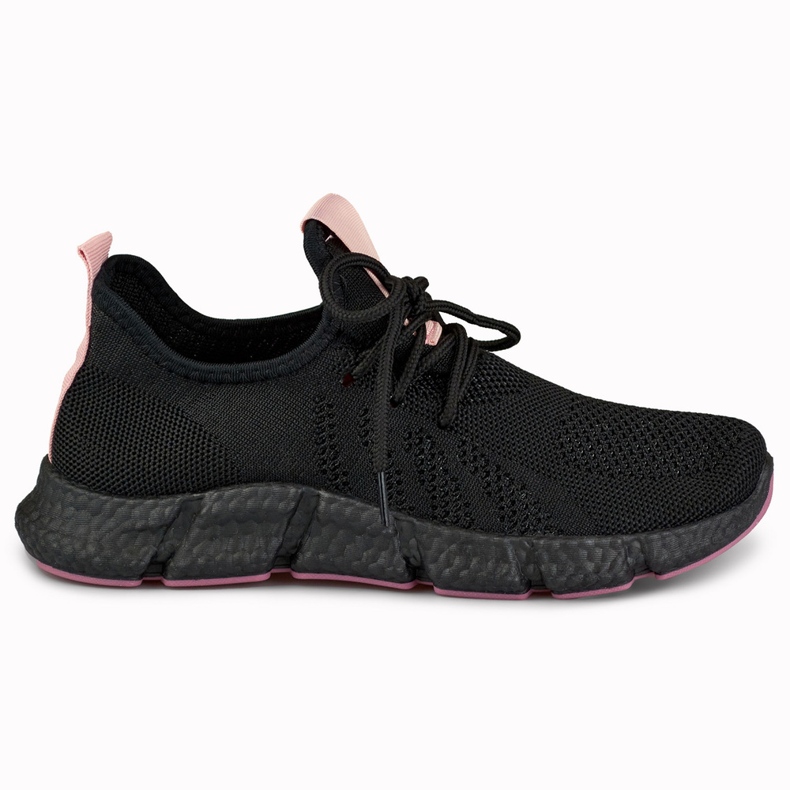 Comfortable lightweight Soft sports shoes black Comfortable lightweight Soft sports shoes black