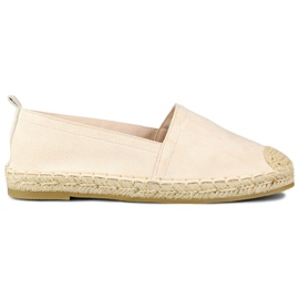 Classic beige women's espadrilles