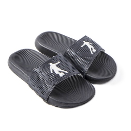 Children's black rubber slippers from Athens Children's black rubber slippers from Athens
