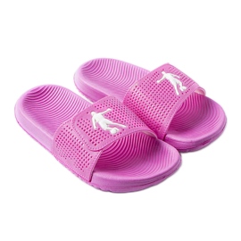 Pink rubber slippers from Athens