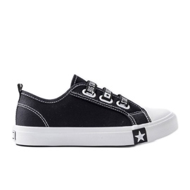 Big Star LL374006 black children's sneakers