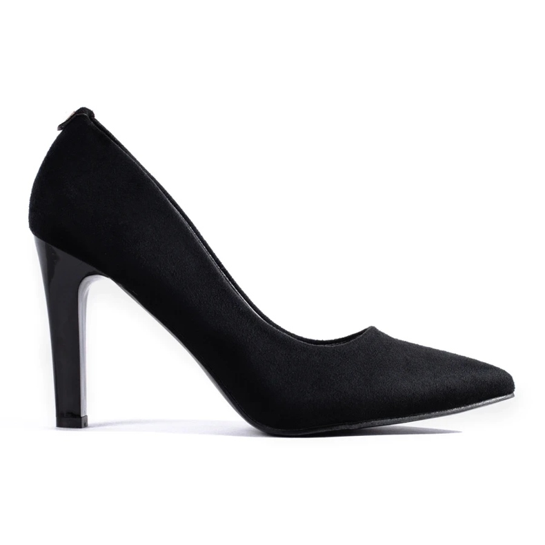 Black suede high heel pumps from Shelovet Black suede high heel pumps from Shelovet