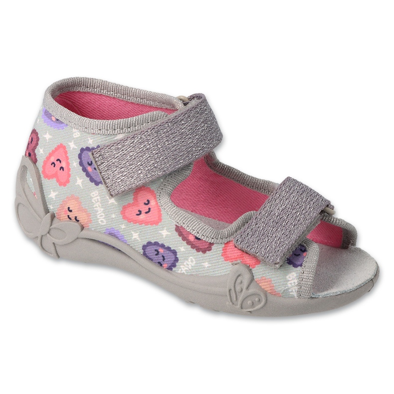 Befado children's shoes 342P052 grey Befado children's shoes 342P052 grey