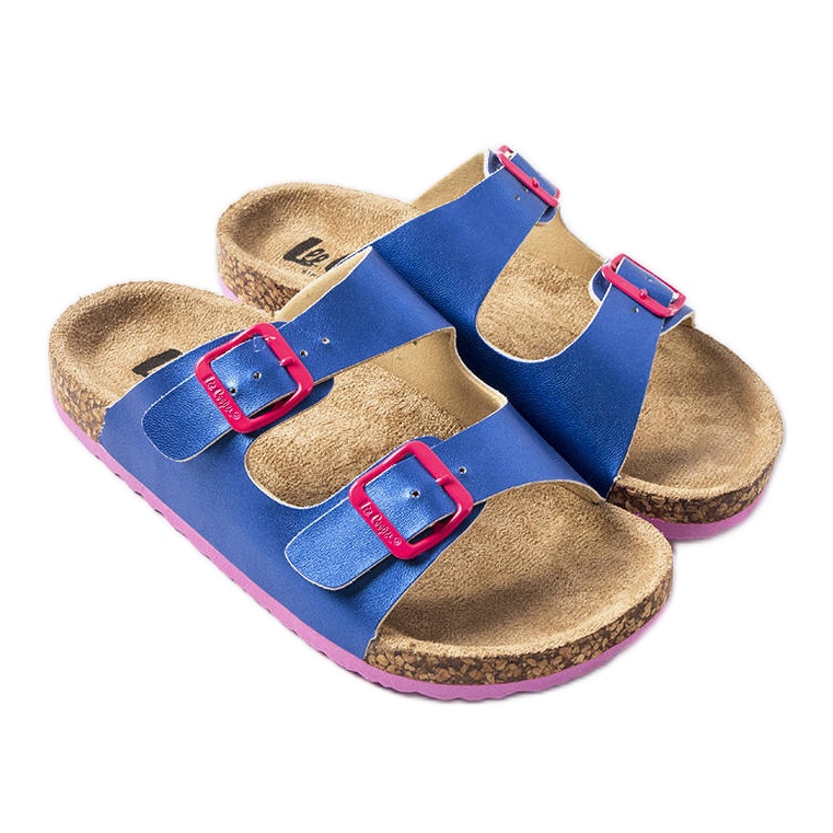 Blue flip flops Lee Cooper LCW-22-35-1187L Blue flip flops Lee Cooper LCW-22-35-1187L