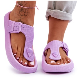 Women's Foam Flip Flops Purple Apollo