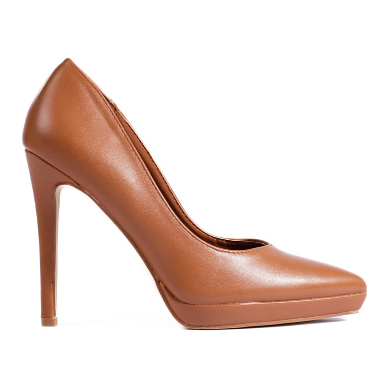 Brown elegant high heel pumps from Shelovet Brown elegant high heel pumps from Shelovet