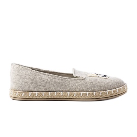 Inna Gray children's sneakers with Peppi application grey Inna Gray children's sneakers with Peppi application grey