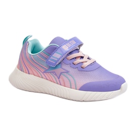 Light Children's Sports Shoes Memory Foam System Big Star LL374151 Purple