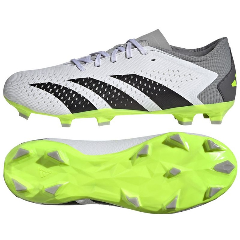 Adidas Predator Accuracy.3 L Fg M GZ0014 shoes white white Adidas Predator Accuracy.3 L Fg M GZ0014 shoes white white