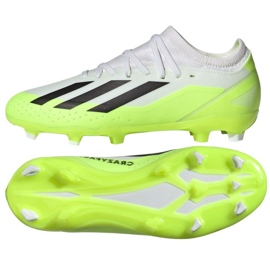 Shoes adidas X CRAZYFAST.3 Fg Jr ID9352 white white Shoes adidas X CRAZYFAST.3 Fg Jr ID9352 white white