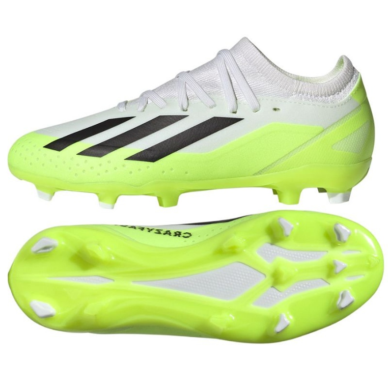 Shoes adidas X CRAZYFAST.3 Fg Jr ID9352 white white