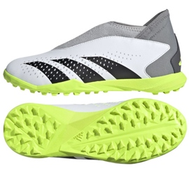 Shoes adidas Predator Accuracy.3 Ll Tf Jr IE9436 white white Shoes adidas Predator Accuracy.3 Ll Tf Jr IE9436 white white