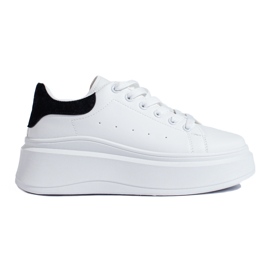 Shelovet women's white sports shoes