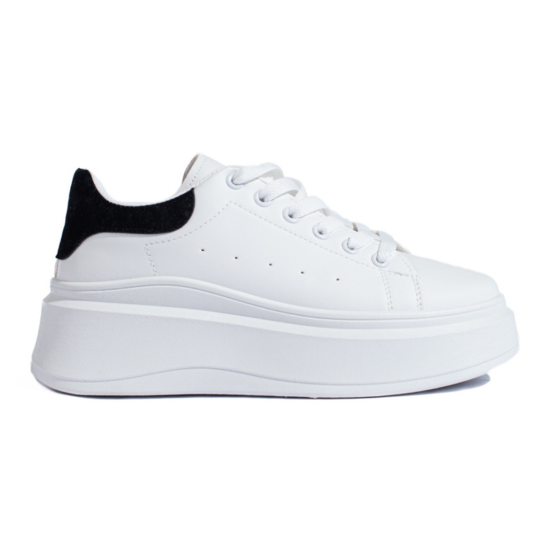 Shelovet women's white sports shoes
