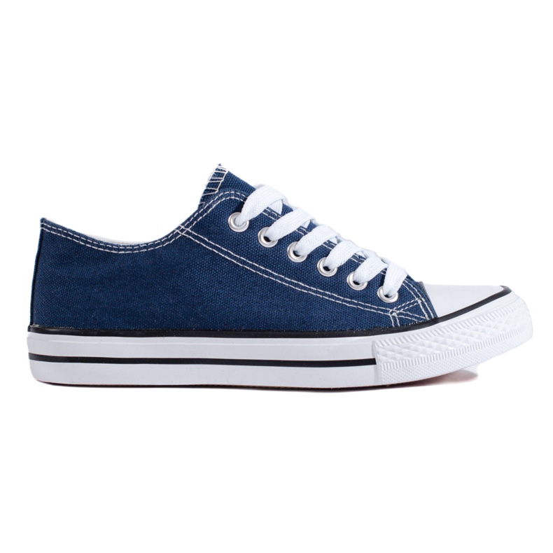 Classic navy blue Shelovet sneakers