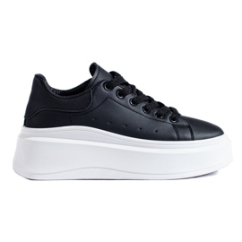 Shelovet black women's sports shoes white Shelovet black women's sports shoes white