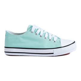 Shelovet classic mint sneakers green Shelovet classic mint sneakers green