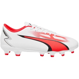 Puma Ultra Play FG/AG Jr 107530 01 football boots white white