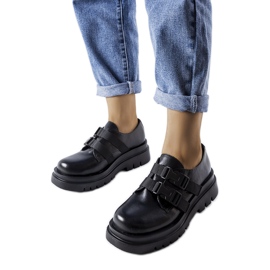 Black platform shoes from Prospero