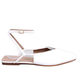 Open heel ballerinas from Gianna White Open heel ballerinas from Gianna White