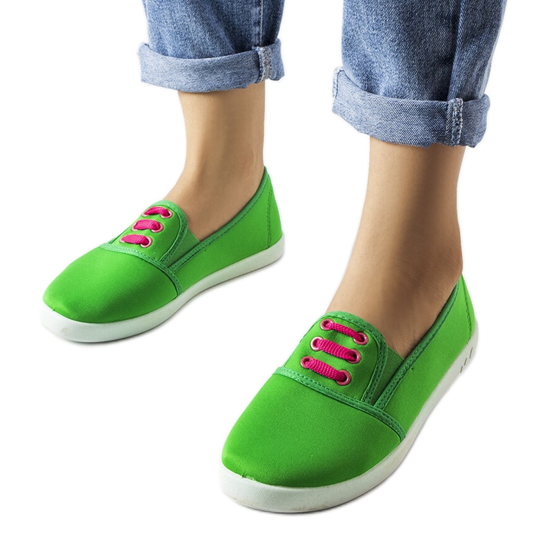 Arido green sneakers