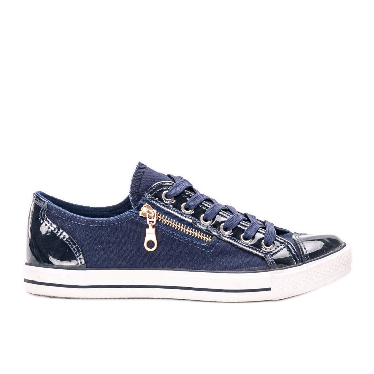 Pirkko men's navy blue sneakers