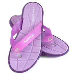 Women's Aqua-Speed Bali purple 09 479 flip-flops